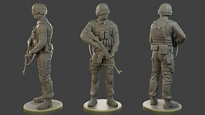 CzechSlovak Police Tactical Unit CPTU1 001 model