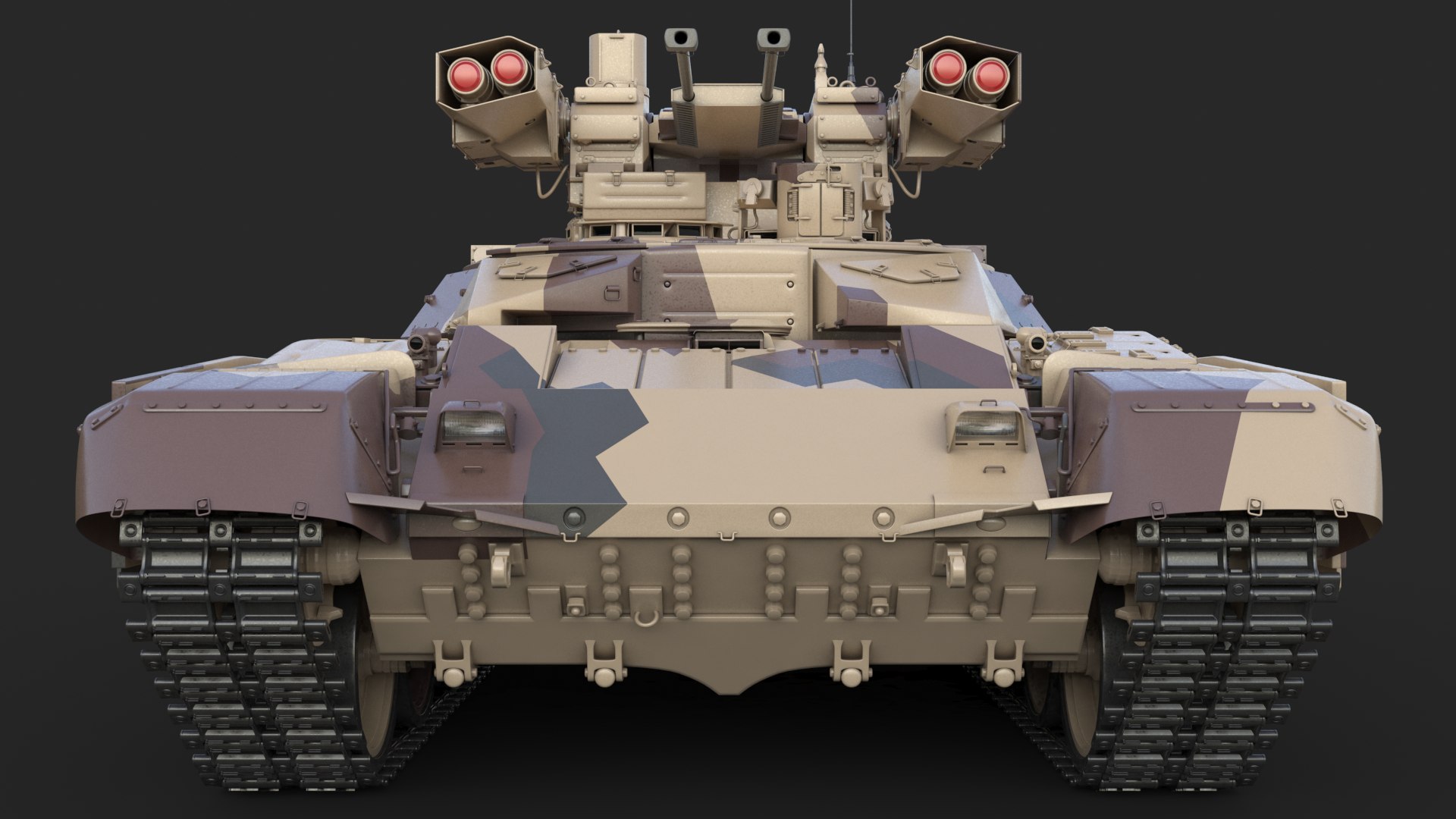 3D Tank Terminator BMP 72 Desert - TurboSquid 2038961