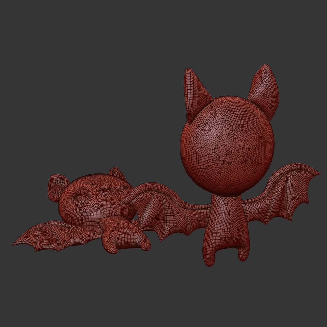 3D Kids Bat Toy - TurboSquid 1752859