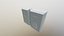 3D model usa wall socket light switch