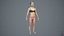 Realistic Human Woman Scan and Rig - 014FBody 2048