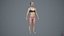 Realistic Human Woman Scan and Rig - 014FBody 2048