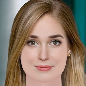 3D Brittany Bristow Head - No Hair - Low poly head for game