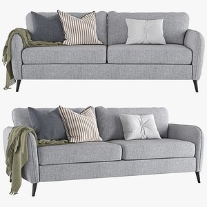 Sofa bed Copenhagen 3D model