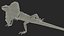 3D Frillneck Lizard Rigged model