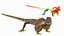 3D Frillneck Lizard Rigged model