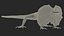 3D Frillneck Lizard Rigged model