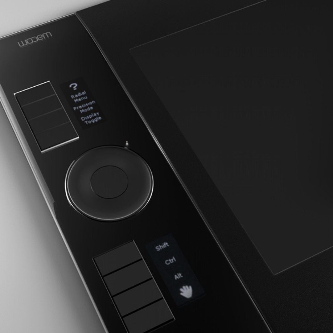 Wacom Intuos4 Graphics 3d Model