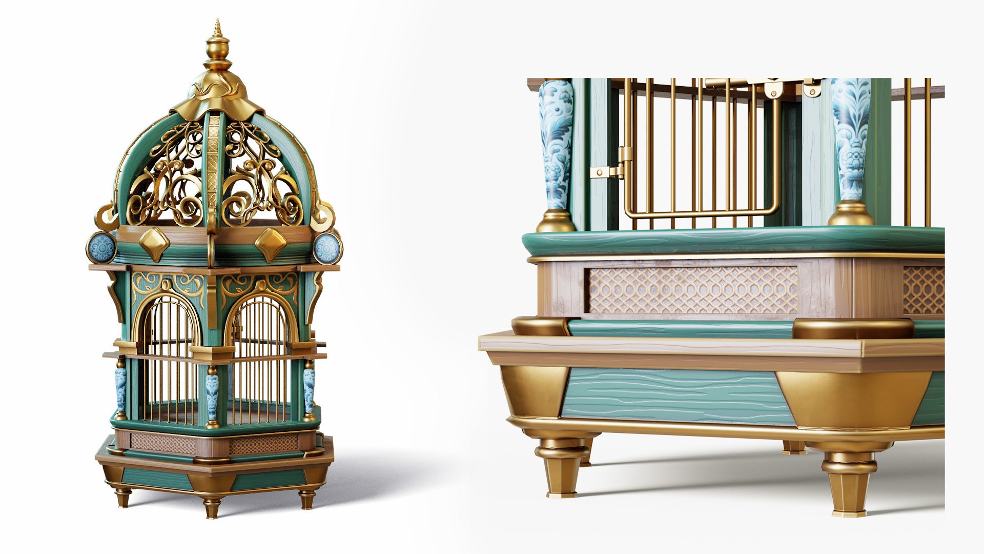 Birdcage Fancy 3D https://p.turbosquid.com/ts-thumb/6h/75GAnQ/bA/birdcage01_06/jpg/1706014488/1920x1080/fit_q87/349a87cfaf2f716184c13337494eb2feda10fe53/birdcage01_06.jpg