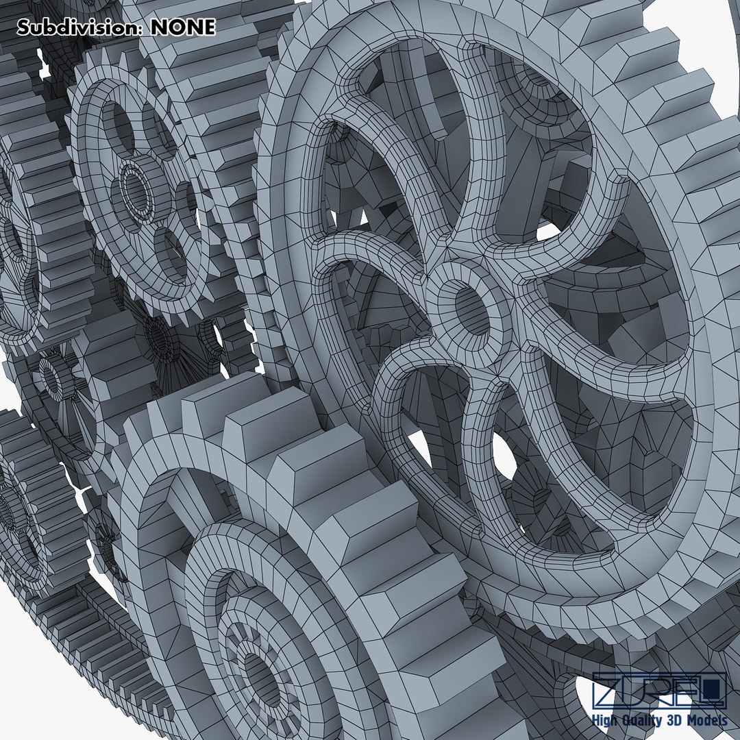 gear mechanism v 2 3D model https://p.turbosquid.com/ts-thumb/6h/7ta5OW/L2qnGzCw/gear_mechanism_low_poly_v_2_wireframe_0027/jpg/1534580535/1920x1080/fit_q87/d12b6b0f31bc8897109a32866ff2f7b6067f13d9/gear_mechanism_low_poly_v_2_wireframe_0027.jpg