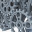 Gear Mechanism Low Poly v 2