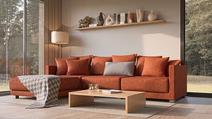 3D model Modern Living Room 3D model