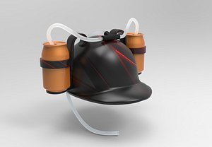 Beer Helmet 3D model