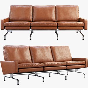 Fritz Hansen PK31 3-seater sofa