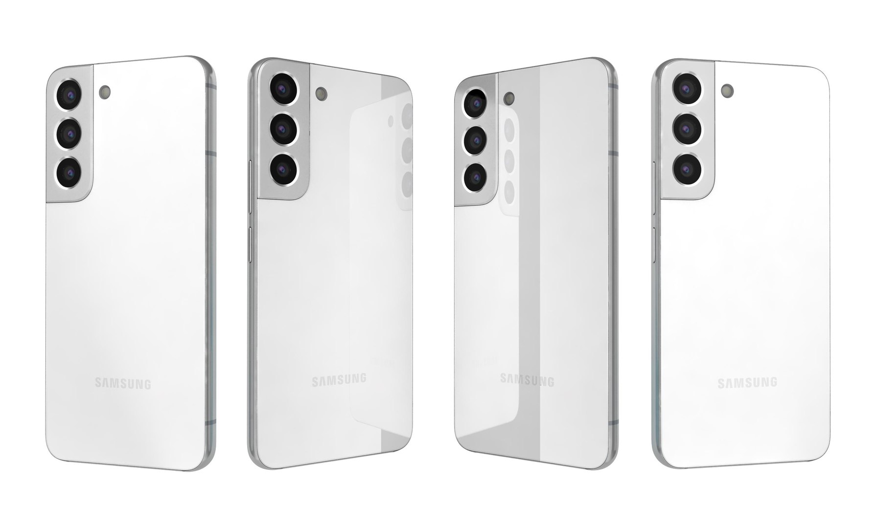 Samsung Galaxy S22 Plus White 3D Model - TurboSquid 1879775