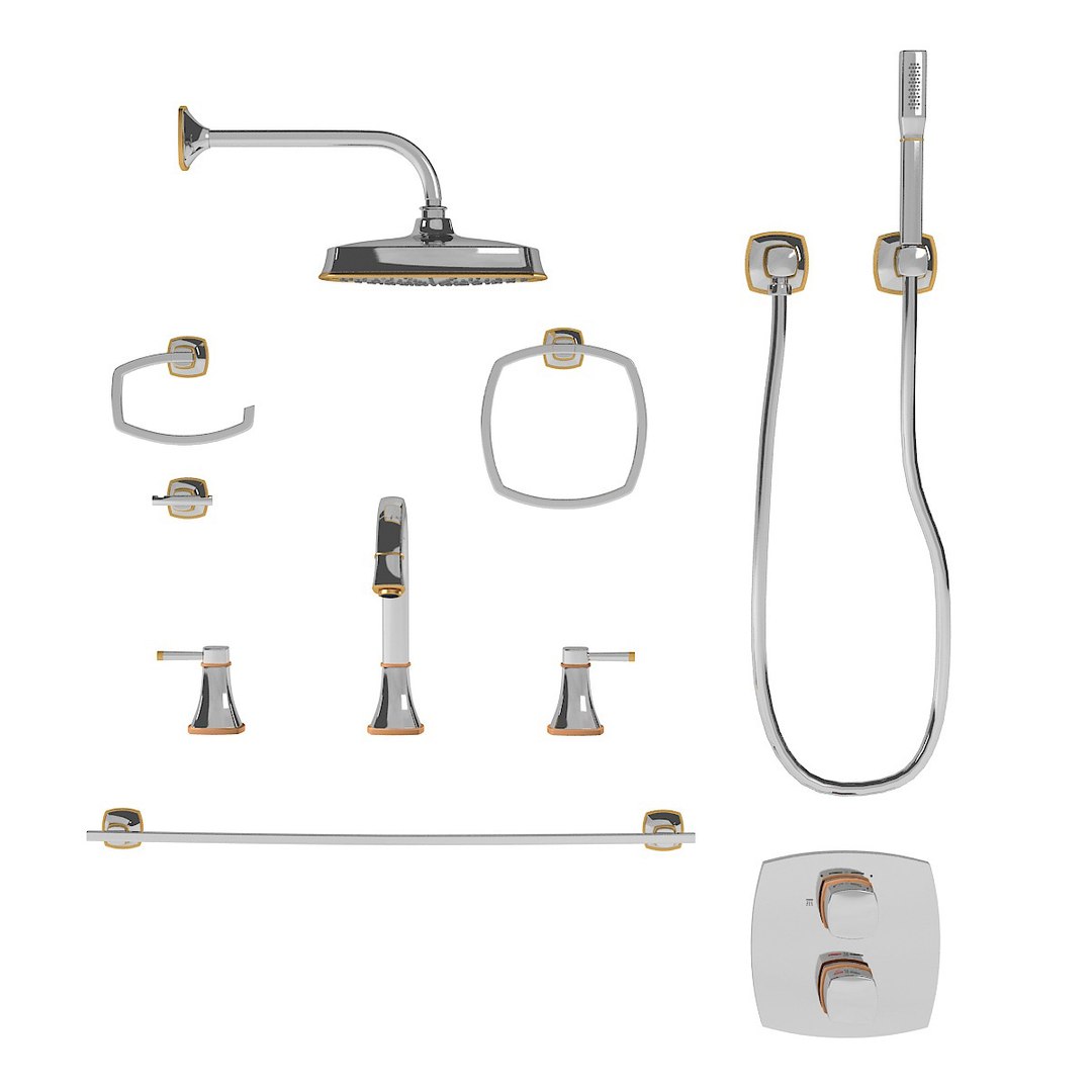 Grohe Grandera Bathroom 3d Model
