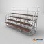 3D Bleacher model