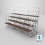 3D Bleacher model