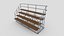 3D Bleacher model