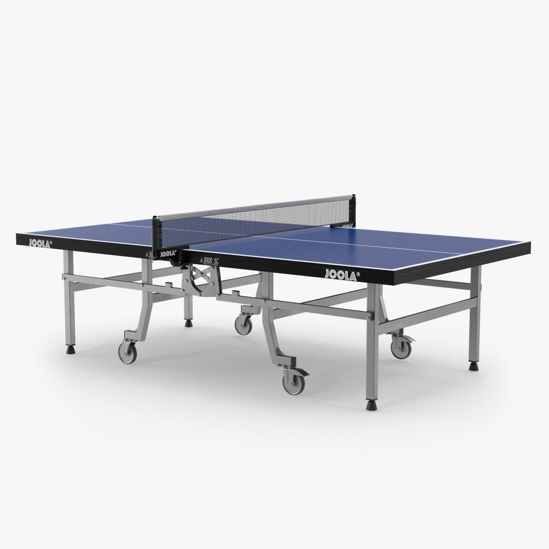 JOOLA Table Tennis Table 3D model preview
