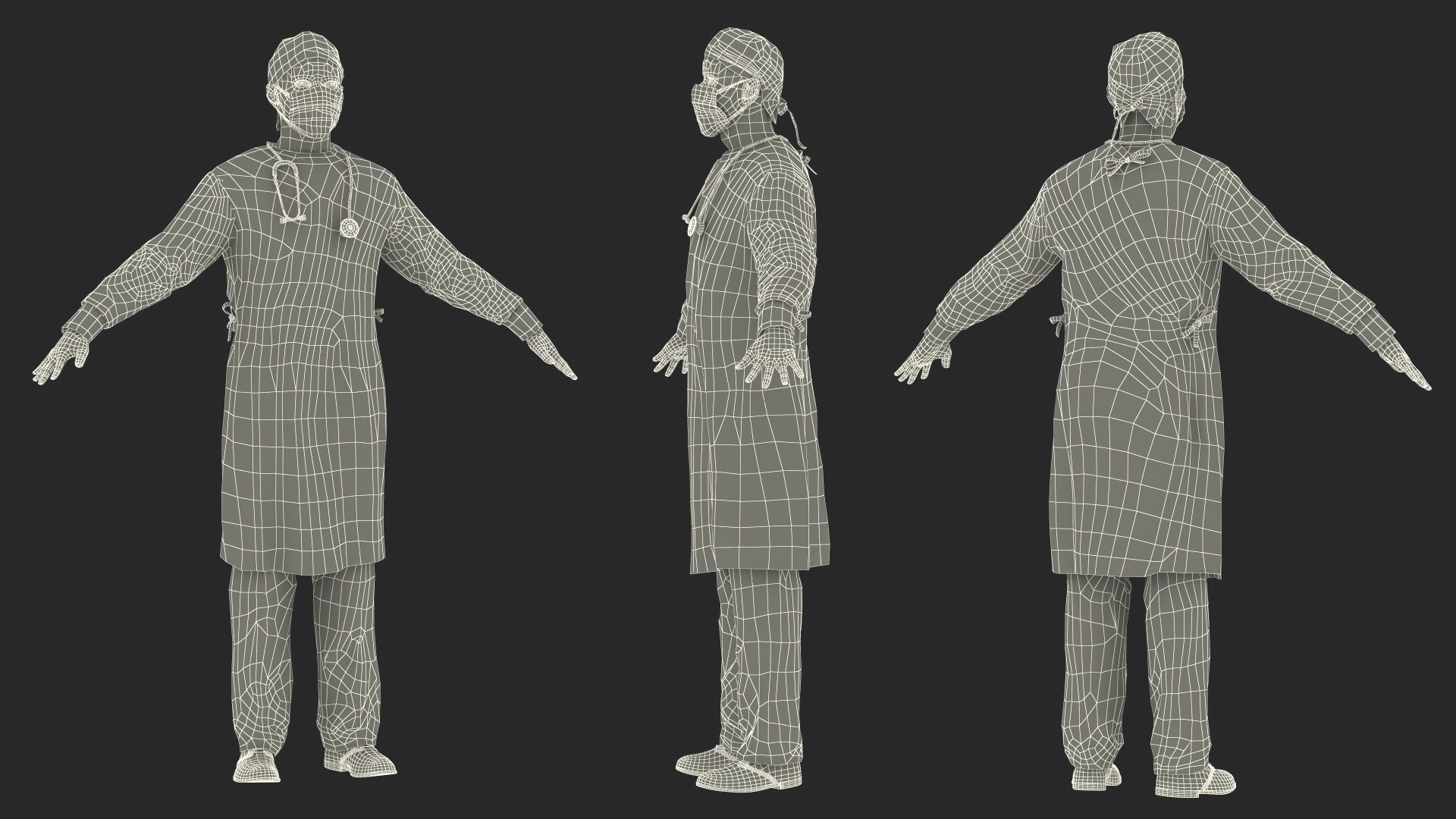 African Black Male Doctor Wearing Face Mask Blood Stained Rigged for Cinema 4D 3D model https://p.turbosquid.com/ts-thumb/6h/XMlJyw/c1/africanblackmaledoctorwearingfacemaskbloodstainedriggedforcinema4dvray3dmodel026/jpg/1703013414/1920x1080/fit_q87/167fc1ed40ee872a4e88d67a3a79f8db1bd57d3d/africanblackmaledoctorwearingfacemaskbloodstainedriggedforcinema4dvray3dmodel026.jpg