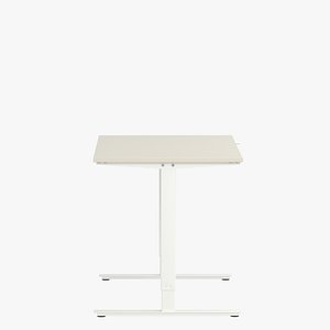 Trotten Desk sit stand beige white  160x80 cm PBR