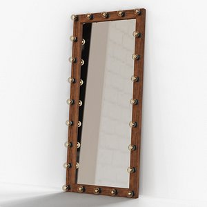 Dressing room mirror