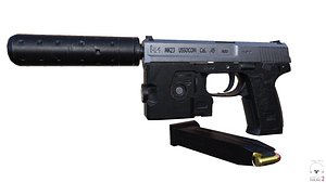 3d model real-time mk23