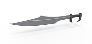 sword 300 spartans 3D model