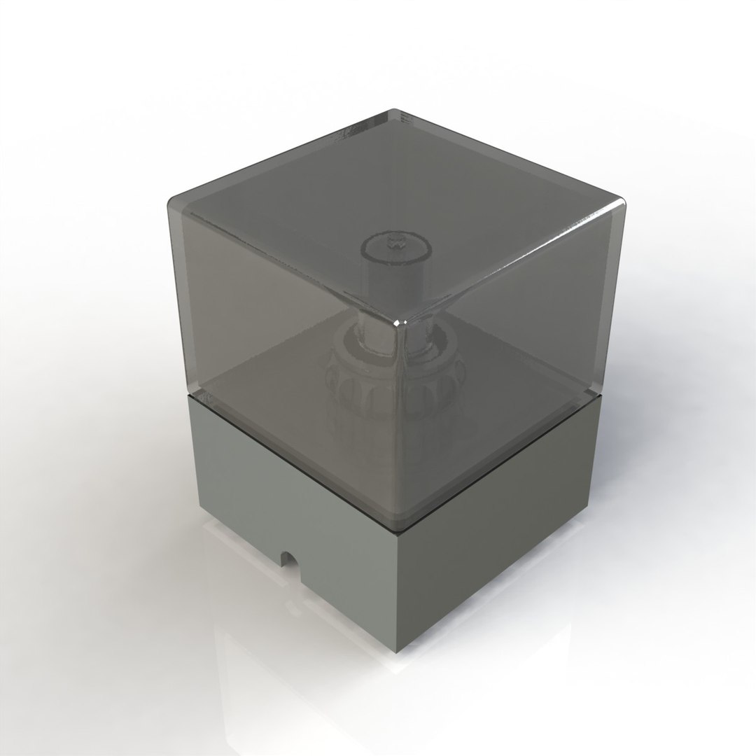 3d model light square