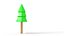 Cartoon Tree - Low Poly 3D