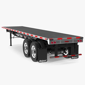 Aluminum Flatbed Trailer model