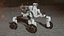 GITAI R1 Lunar Robotic Rover Rigged for Maya