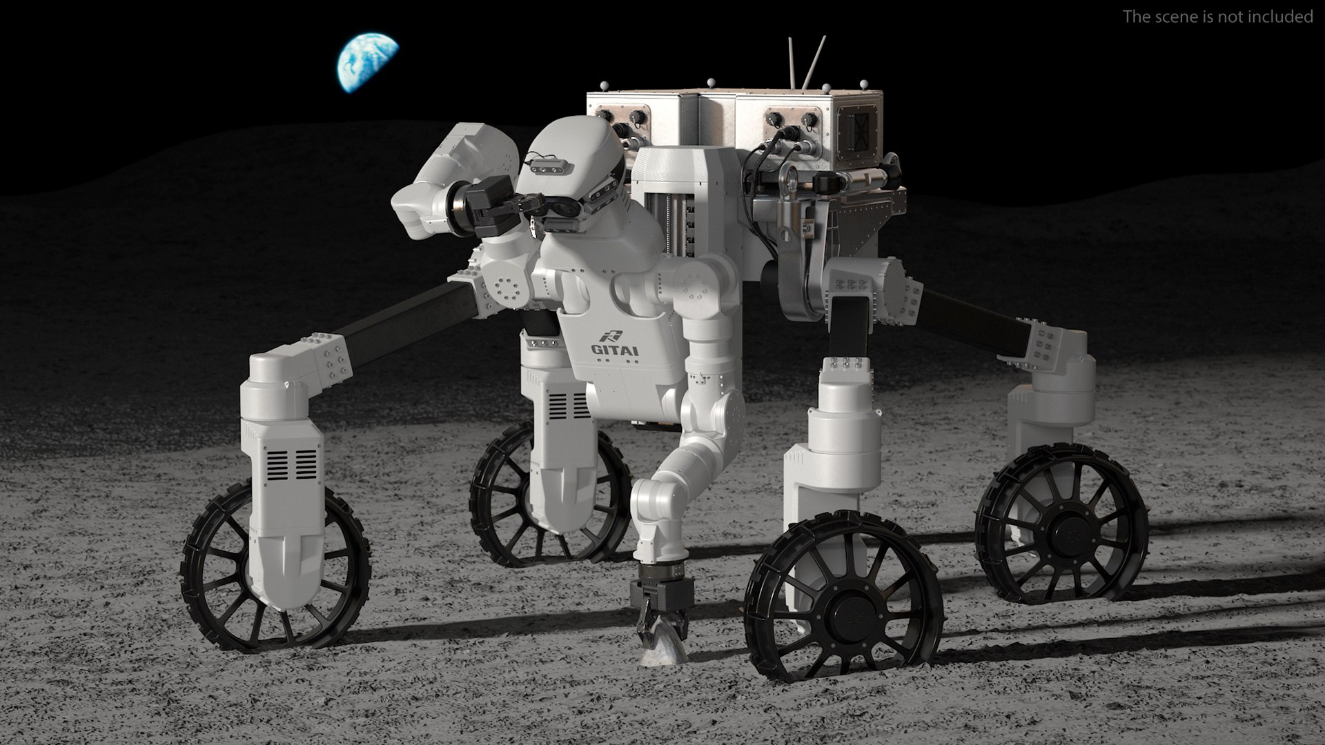 3D GITAI R1 Lunar Robotic Rover Rigged for Maya model https://p.turbosquid.com/ts-thumb/6h/k7nvaX/nB/gitair1lunarroboticroverriggedformayac4dmodel009/jpg/1683813161/1920x1080/fit_q87/c4a5935878875d70ab3cb533421103bbd6e769b4/gitair1lunarroboticroverriggedformayac4dmodel009.jpg