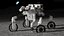 GITAI R1 Lunar Robotic Rover Rigged for Maya