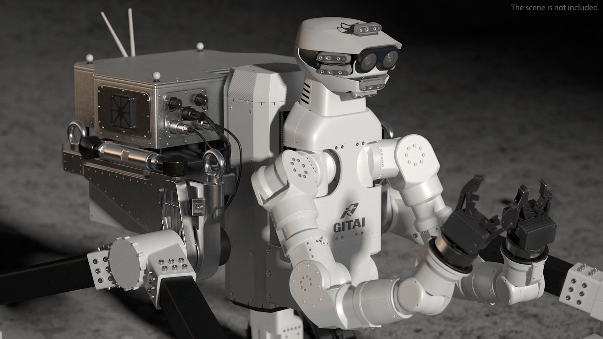 3D GITAI R1 Lunar Robotic Rover Rigged for Maya model https://p.turbosquid.com/ts-thumb/6h/k7nvaX/z4/gitair1lunarroboticroverriggedformayac4dmodel012/jpg/1683813175/1920x1080/fit_q87/31081cd6fd62bef0f99406843c74ee593e3308ae/gitair1lunarroboticroverriggedformayac4dmodel012.jpg