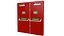 Double Fire Exit Red
