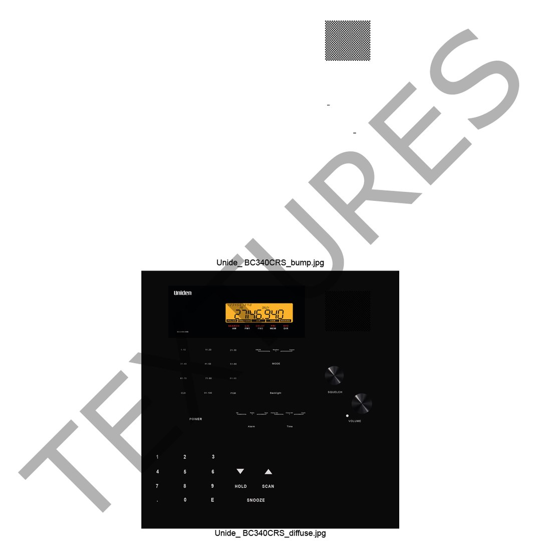 100-channel Radio Scanner Uniden 3ds