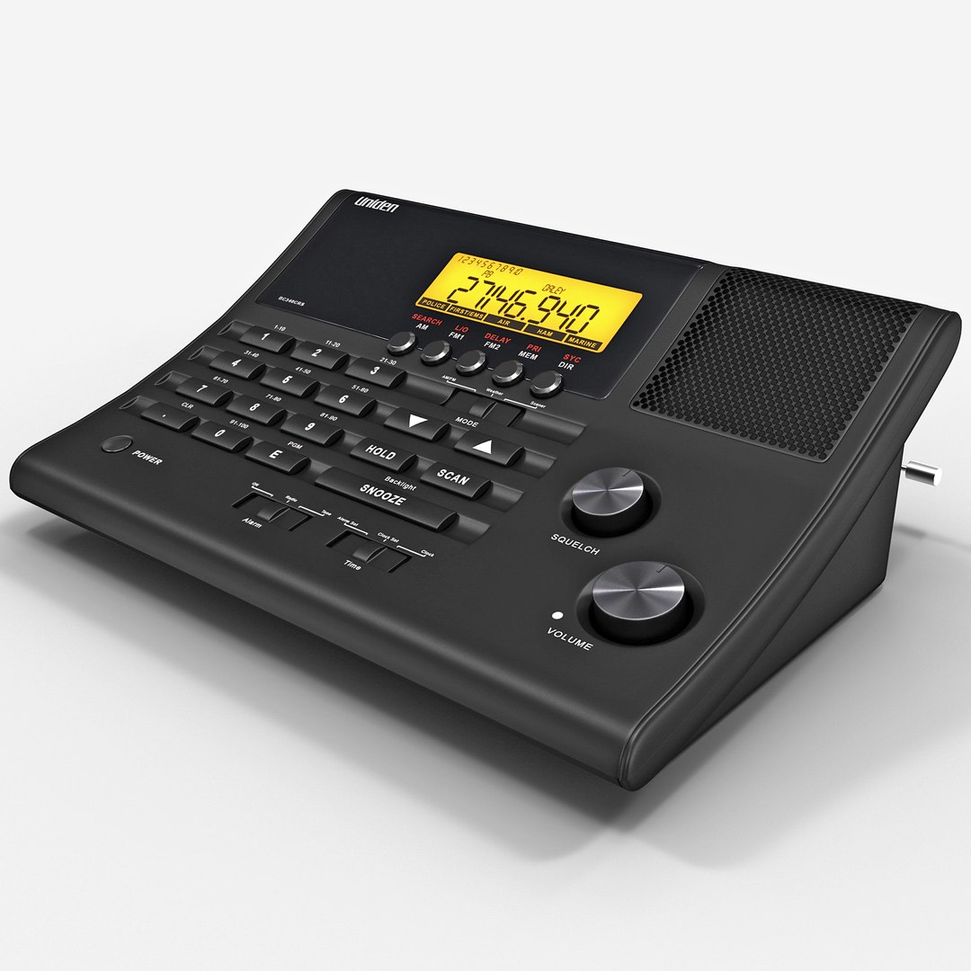 100-channel Radio Scanner Uniden 3ds