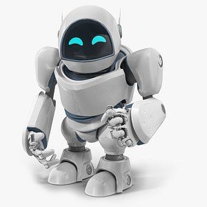 robot bot 3d max