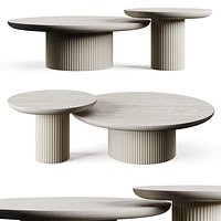 Ana Roque ARTIC TRAVERTINO Coffee Table