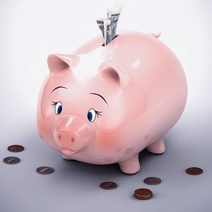 Loaded Piggy Bank