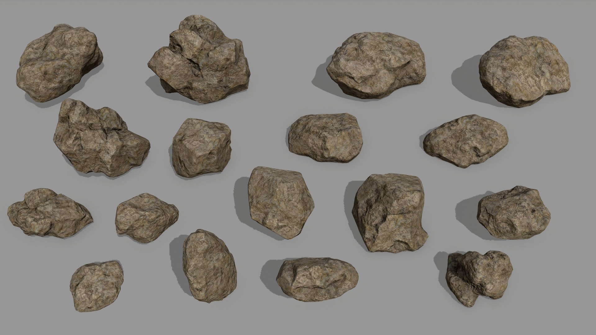 Rock model - TurboSquid 1495715