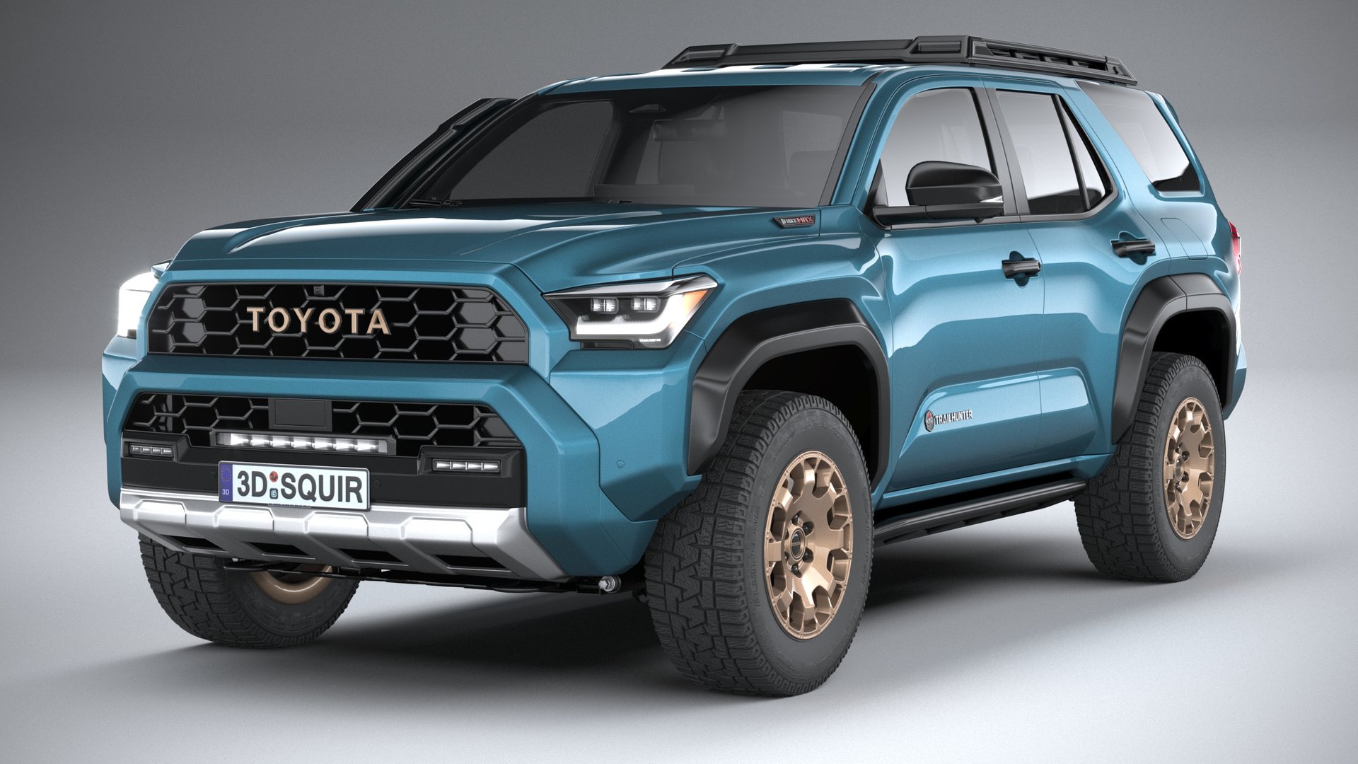 Toyota 4runner Trailhunter 2025 3D TurboSquid 2228528