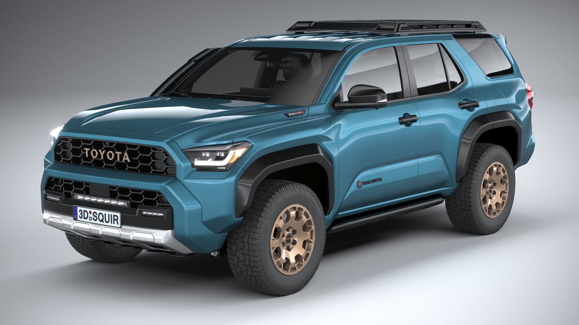 Toyota 4runner Trailhunter 2025 3D TurboSquid 2228528