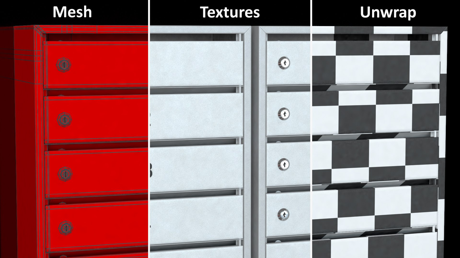 3D Mailboxes Collection 3 https://p.turbosquid.com/ts-thumb/6h/yfRqPu/v1/mailboxescollection3vray3dmodel010/jpg/1676596020/1920x1080/fit_q87/4d93a4f232a4101462a7badad27e48df336ff6db/mailboxescollection3vray3dmodel010.jpg