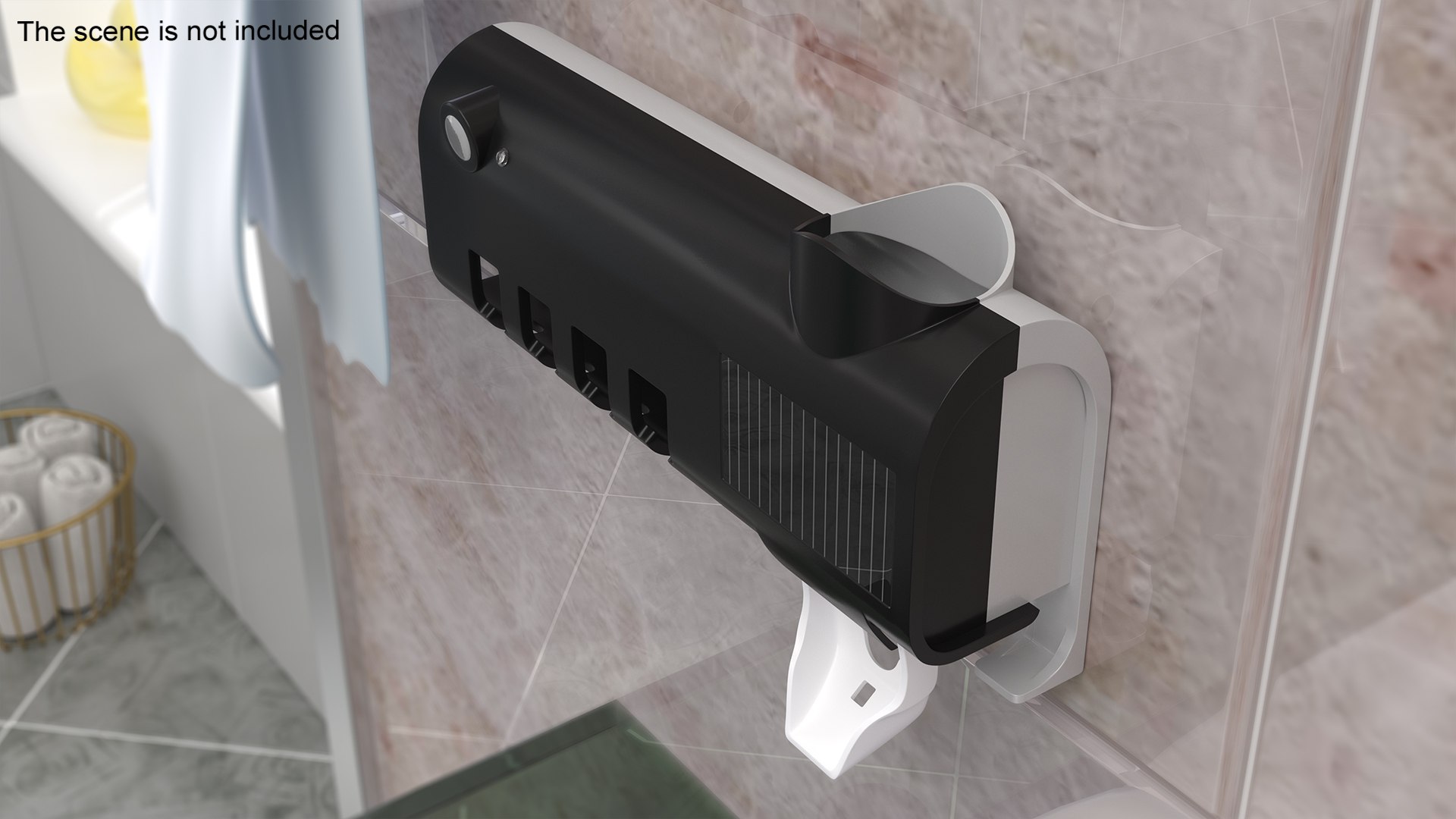 3D model Electric UV Sterilizer Toothbrush Holder Black https://p.turbosquid.com/ts-thumb/6h/ynTteH/8v/electricuvsterilizertoothbrushholderblack3dsmodel006/jpg/1704363537/1920x1080/fit_q87/027be0158a25014f02a73da8ab13e94f4648afb7/electricuvsterilizertoothbrushholderblack3dsmodel006.jpg