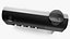 Porta escova de dentes esterilizador elétrico UV preto