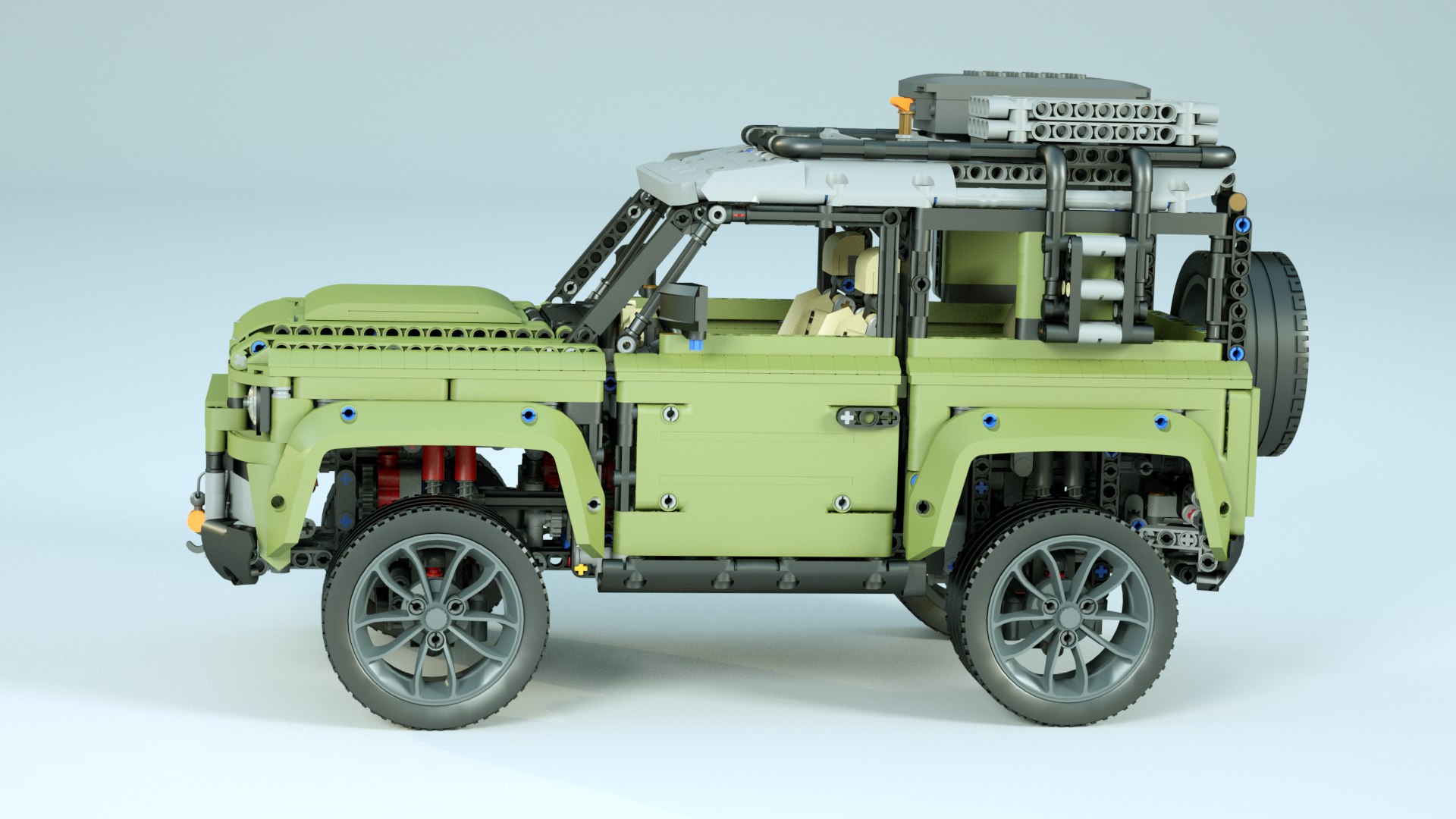 3D LEGO Jeep 4x4 - TurboSquid 1867531