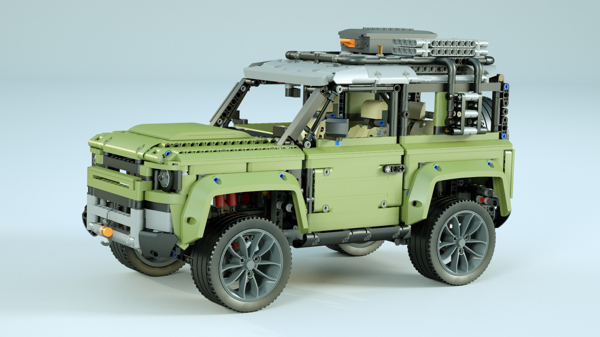 3D LEGO Jeep 4x4 - TurboSquid 1867531